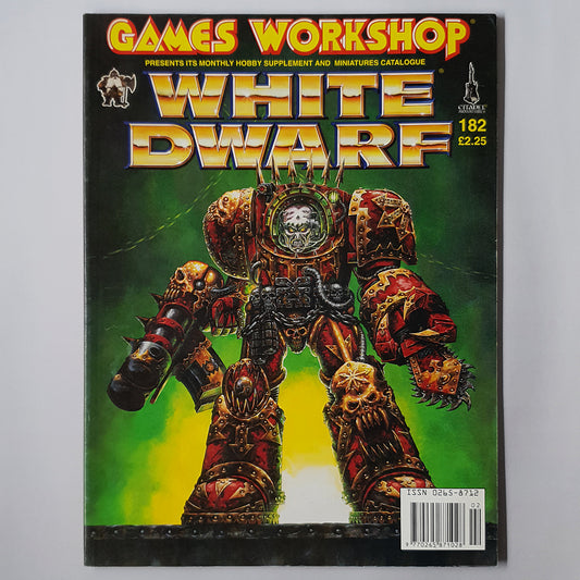 TFT 22039 - WHITE DWARF ISSUE 182 - GW 1995