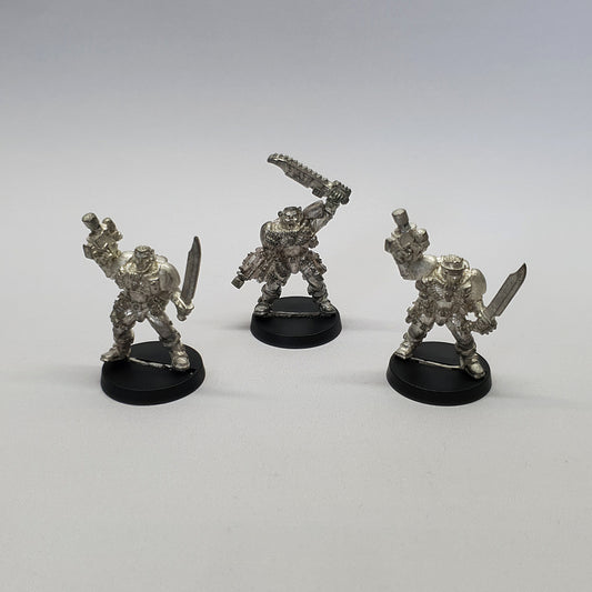 TFT 22056 - SPACE MARINE SCOUTS x2 W/ SERGEANT x1 - GW 1997