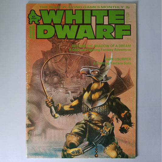TFT 22073 - WHITE DWARF ISSUE 61 - GW 1985